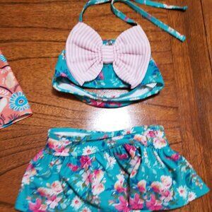 Ruffle Butts 2T swimsuit 2 piece